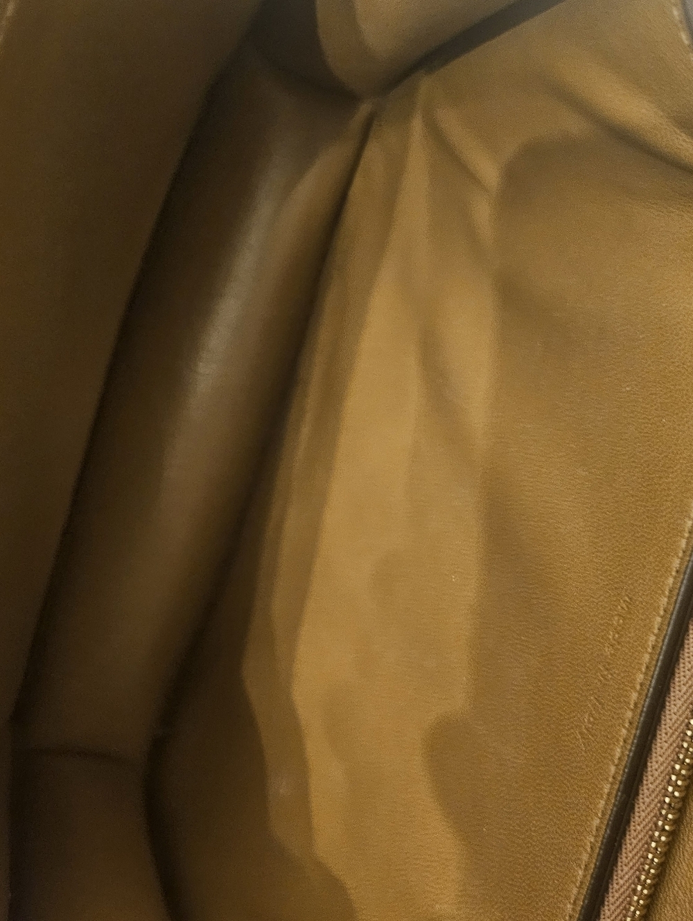 Vintage Celine Classic Box Bag Brown Smooth Calfskin Gold Hardware Crossbody - Picture 14 of 16